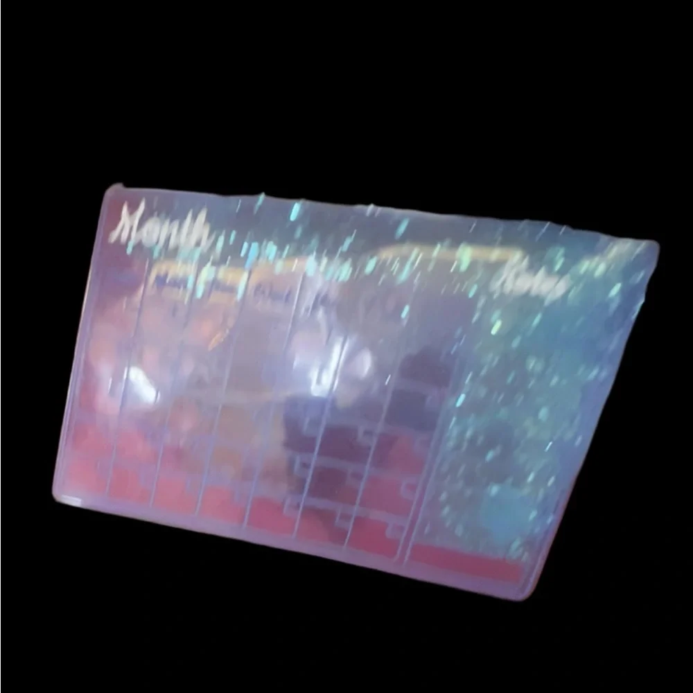 CUSTOMER CREATION OPTION - Stay Organized in Style -  Resin Monthly Calendar!